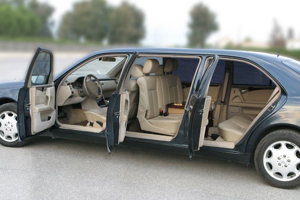 Mercedes Limousine Bifaro Rental with Driver VTC