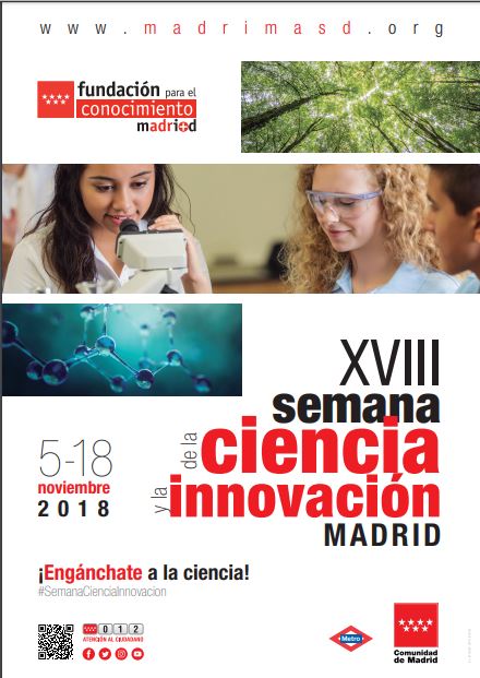 cartel Semana de la Ciencia - Madrid
